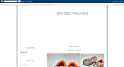 Desktop Screenshot of brandedpreloveds.blogspot.com