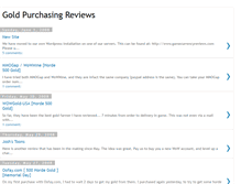 Tablet Screenshot of goldpurchasingreviews.blogspot.com