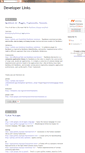 Mobile Screenshot of developerlinks.blogspot.com