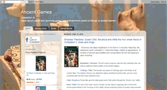 Desktop Screenshot of ancientgames.blogspot.com