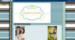 Desktop Screenshot of haydensheroes.blogspot.com