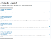 Tablet Screenshot of celebritylingerie5.blogspot.com