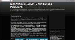 Desktop Screenshot of discoverycharlatan.blogspot.com