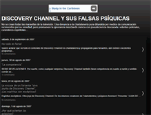 Tablet Screenshot of discoverycharlatan.blogspot.com