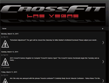 Tablet Screenshot of crossfitlasvegas.blogspot.com