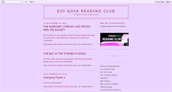 Desktop Screenshot of eoigoyainglesreadingclub.blogspot.com