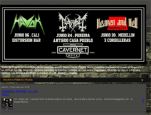 Tablet Screenshot of cavernetrock.blogspot.com
