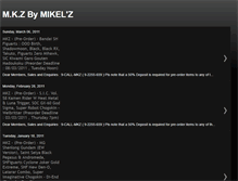 Tablet Screenshot of mikelz.blogspot.com