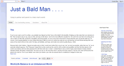 Desktop Screenshot of justabaldman.blogspot.com