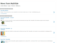Tablet Screenshot of mathildedomecq.blogspot.com