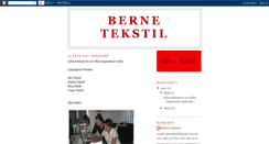 Desktop Screenshot of bernetekstil.blogspot.com