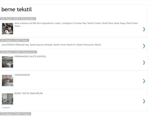 Tablet Screenshot of bernetekstil.blogspot.com