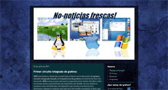 Desktop Screenshot of nonoticiasfrescas.blogspot.com