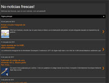 Tablet Screenshot of nonoticiasfrescas.blogspot.com
