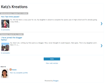 Tablet Screenshot of katzskreations.blogspot.com