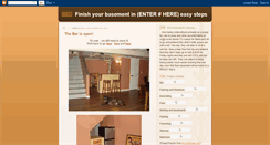 Desktop Screenshot of finishmybasement.blogspot.com