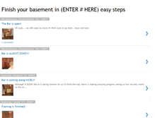 Tablet Screenshot of finishmybasement.blogspot.com