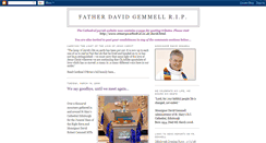 Desktop Screenshot of fatherdavidgemmell.blogspot.com