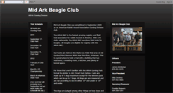 Desktop Screenshot of midarkbeagleclub.blogspot.com