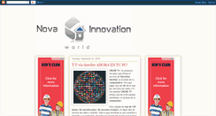 Desktop Screenshot of nova-inovation-world.blogspot.com