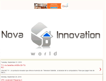 Tablet Screenshot of nova-inovation-world.blogspot.com