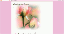 Desktop Screenshot of cantinhosdasrosas.blogspot.com