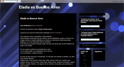 Desktop Screenshot of eladiaesbuenosaires.blogspot.com
