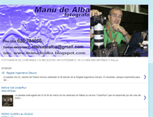 Tablet Screenshot of manudealba.blogspot.com