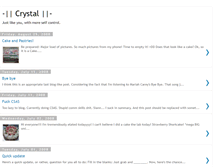 Tablet Screenshot of crystal-mayumi.blogspot.com