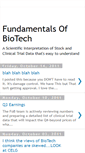 Mobile Screenshot of biotech101.blogspot.com