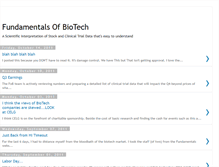 Tablet Screenshot of biotech101.blogspot.com