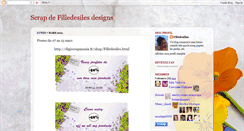 Desktop Screenshot of filledesilesdesigns.blogspot.com