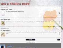 Tablet Screenshot of filledesilesdesigns.blogspot.com