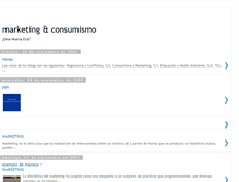 Tablet Screenshot of marketingconsumismo.blogspot.com