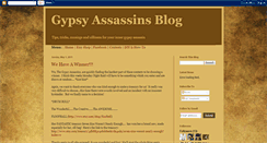 Desktop Screenshot of gypsyassassins.blogspot.com