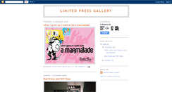 Desktop Screenshot of limitedpress.blogspot.com
