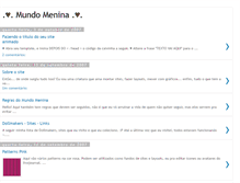 Tablet Screenshot of mundomenina.blogspot.com