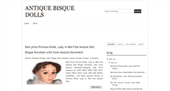 Desktop Screenshot of antiquebisquedolls.blogspot.com