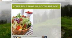 Desktop Screenshot of comerbemepagarpoucocomrequinte.blogspot.com