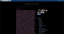 Desktop Screenshot of herbeautybag.blogspot.com