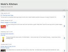 Tablet Screenshot of nickiskitchen.blogspot.com