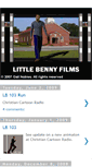 Mobile Screenshot of littlebennyfilms.blogspot.com