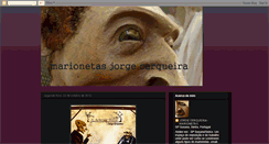 Desktop Screenshot of marionetasjorgecerqueira.blogspot.com