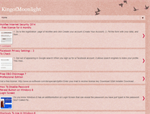 Tablet Screenshot of kingofmoonlight.blogspot.com