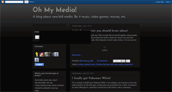 Desktop Screenshot of oh-my-media.blogspot.com