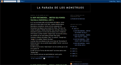 Desktop Screenshot of laparadadelosmonstruosbar.blogspot.com