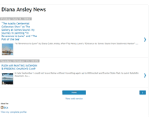 Tablet Screenshot of dianaansley.blogspot.com