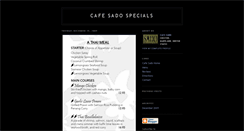 Desktop Screenshot of cafesado.blogspot.com