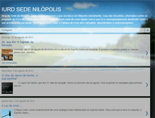 Tablet Screenshot of iurdsedenilopolis.blogspot.com