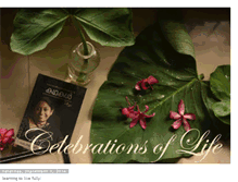 Tablet Screenshot of celebrations-of-life.blogspot.com